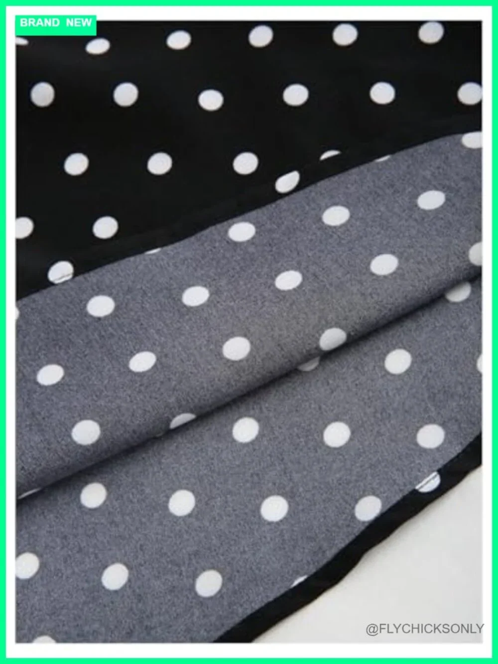 Vintage Polka Dot Backless Midi Dress Sleeveless Flared Halter
